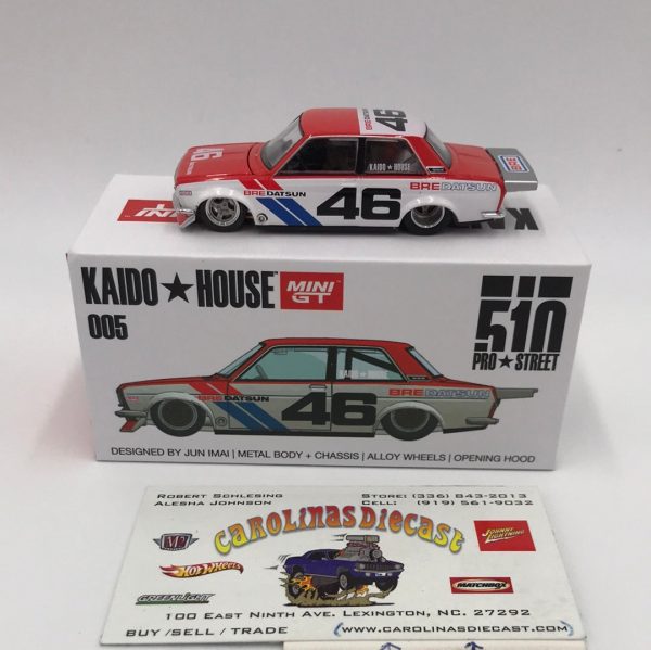 Mini GT Kaido House 1:64 510 Pro Street Bre version A 005 Online Sale