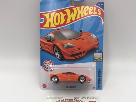 2022 hot wheels K case #107 McLaren F1 103D Supply