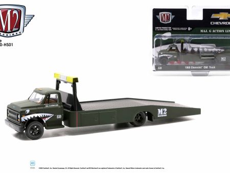 Preorder M2 Machines MiJo Exclusive 1968 Chevrolet C60 Truck Maj. G Action Line HS-01 Online Sale