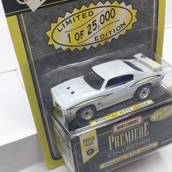 Matchbox Premiere series 6 Pontiac GTO Judge white 5B1 Supply