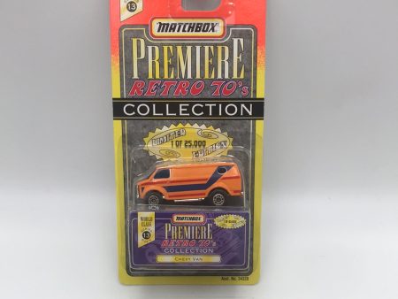 Matchbox Premiere Retro 70’s Collection series 13 Chevy Van 209C For Sale