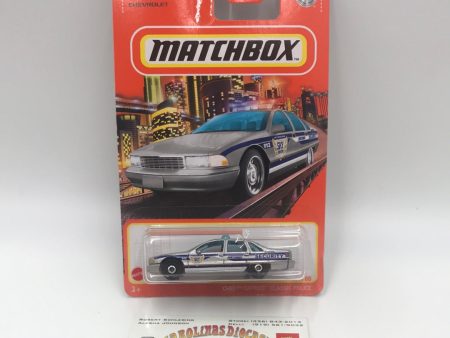 2022 matchbox  #67 Chevy Caprice Classic Police 13i Online Hot Sale