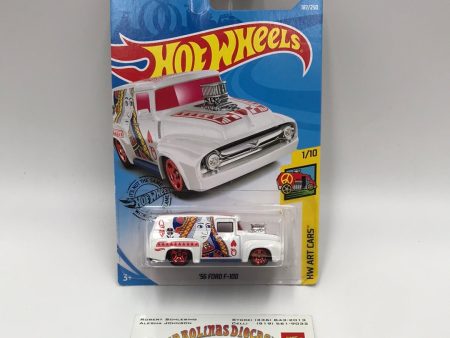 2019 hot wheels #187 56 Ford F-100 TT3 Supply