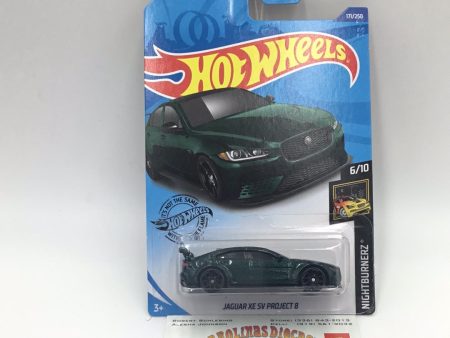 2020 hot wheels #171 Jaguar XE SV Project 8 Green U6 For Cheap