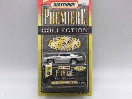 Matchbox Premiere series 3 Pontiac GTO Judge silver 173C Online now