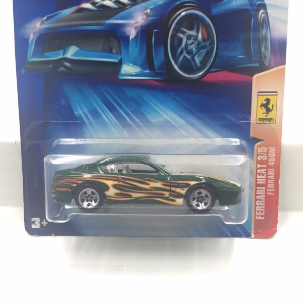 2004 Hot Wheels Ferrari Heat 3 5 Ferrari 456M #130 QQ7 Sale