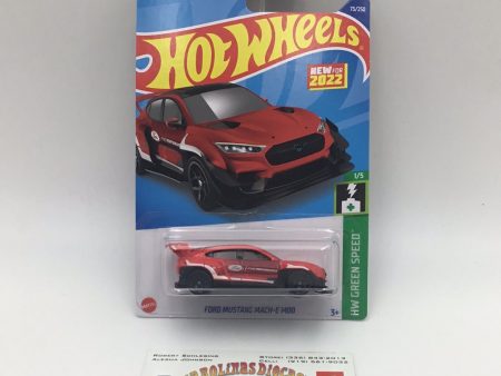 2022 hot wheels H case #73 Ford mustang Mach E 1400 23A Supply