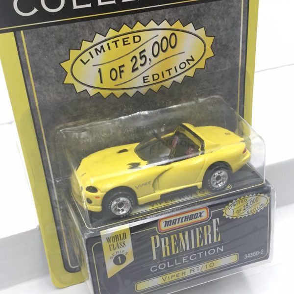 Matchbox Premiere series 1 Viper RT 10 yellow 5A1 Online Hot Sale