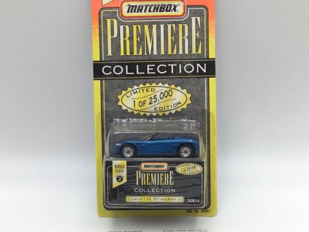 Matchbox Premiere series 2 Corvette Stingray III blue 212B For Discount