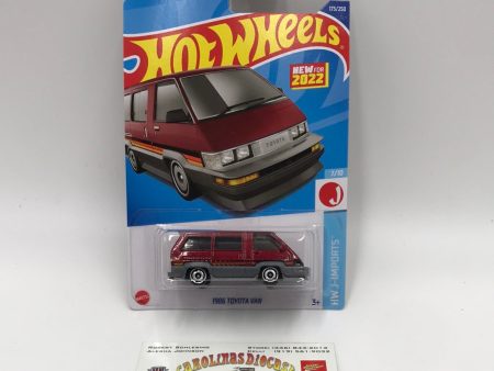 2022 hot wheels J case #173 1986 Toyota Van 93F Cheap