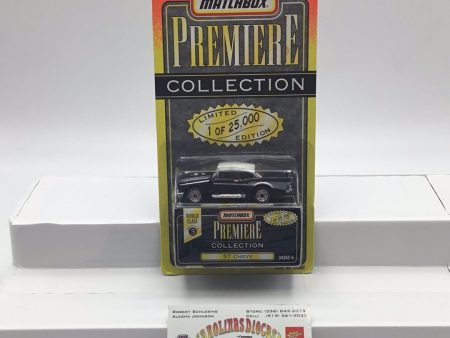 Matchbox Premiere series 3 ‘57 Chevy black 5C2 Supply