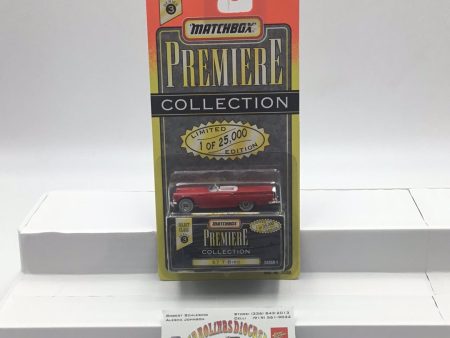 Matchbox Premiere series 3 57 T-Bird Red 5A5 Fashion