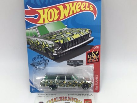 2020 Hot Wheels #141 Zamac ‘64 Chevy Nova Wagon #9 BB8 Discount