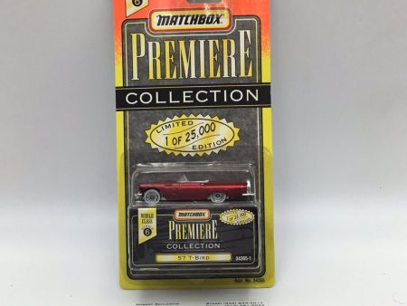 Matchbox Premiere series 6 57 T-Bird Red 212D For Discount