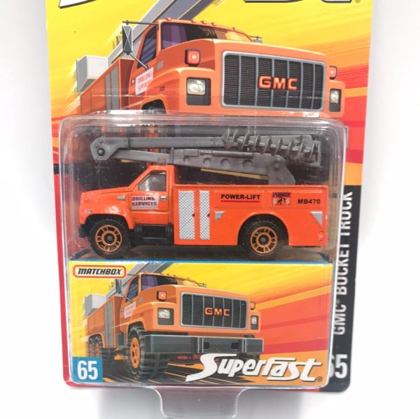 Matchbox Superfast #65 GMC Bucket Truck limited to 15,500 (S3) Hot on Sale