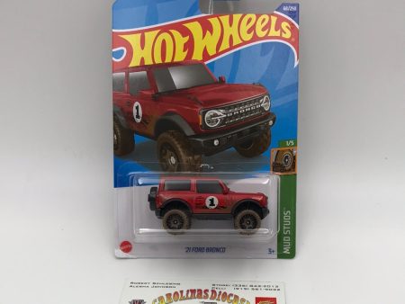 2022 hot wheels H case #68 21 Ford Bronco SS7 Hot on Sale