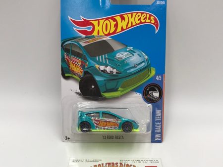 2017 hot wheels #307 12 Ford Fiesta TT2 Cheap