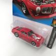 2022 hot wheels J case #1 1970 Pontiac Firebird red 36B Fashion