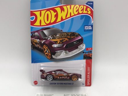 2022 hot wheels J case #175 Custom 18 Ford Mustang GT 19F For Cheap