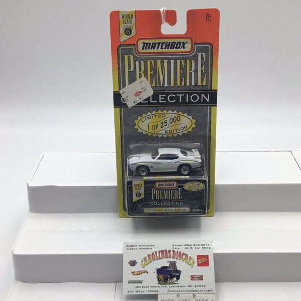 Matchbox Premiere series 6 Pontiac GTO Judge white 5B1 Supply