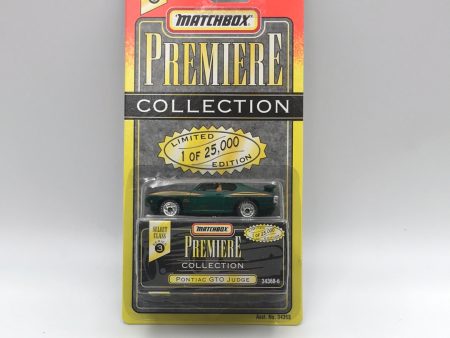 Matchbox Premiere series 3 Pontiac GTO Judge green 173C For Discount