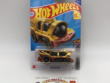 2022 hot wheels H case #31 Loco Motorin Gold JJ1 For Discount