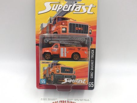 Matchbox Superfast #65 GMC Bucket Truck limited to 15,500 (S3) Hot on Sale