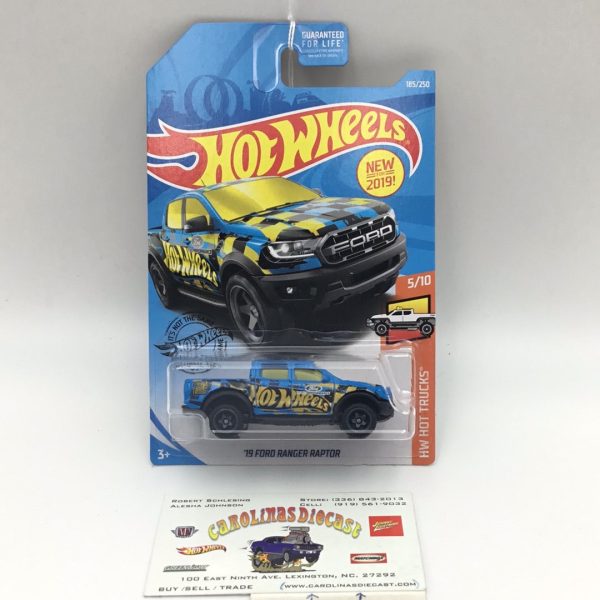 2019 hot wheels #185 ‘19 Ford Ranger Raptor blue 20C Online