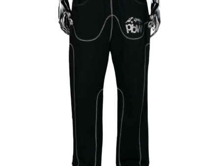 Joggers GLITTA℗  - Black | Pierre Bassene Hot on Sale