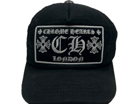 Chrome Hearts Black CH London Cap  Vintage For Cheap