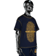 T-shirt UNI℗ Fingerprint - Navy | Pierre Bassene Online Hot Sale