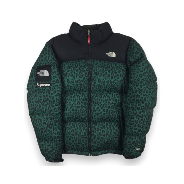 2011 Supreme x The North Face Green Leopard Sale