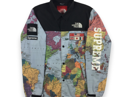 Jacket 2014 Maps Atlas Expedition Coach | Supreme  x The North Face on Sale