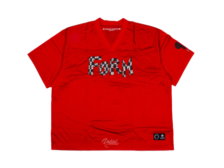 T-shirt Matty Boy Mesh Stadium Jersey  RED  | Chrome Hearts on Sale