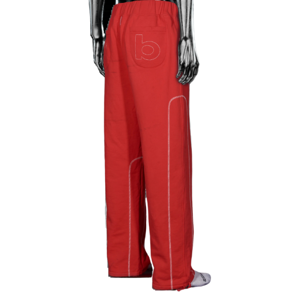 Joggers - Red | Pierre Bassene For Cheap