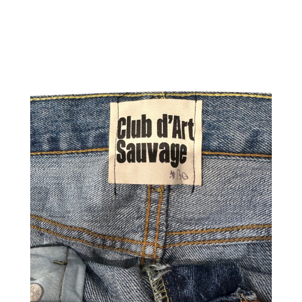 Jeans Worked #130 | Club D art Sauvage Cheap