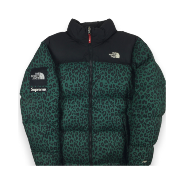 2011 Supreme x The North Face Green Leopard Sale