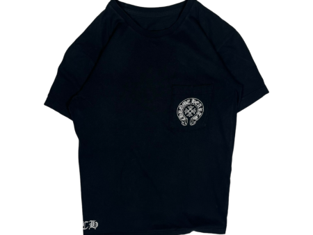 T-shirt Black Hong Kong Logo | Chrome Hearts Discount