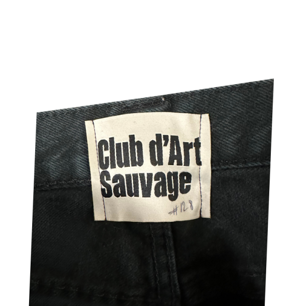 Jeans Worked Sashiko Distressed Denim #128 | Club D art Sauvage For Cheap