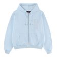 Zip Hoodie Rhinestone Blue | Unknown Discount