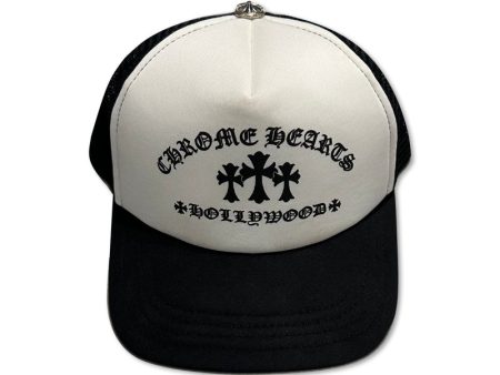 Cap Trucker King Taco Black White  | Chrome Hearts Online Sale