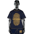 T-shirt UNI℗ Fingerprint - Navy | Pierre Bassene Online Hot Sale