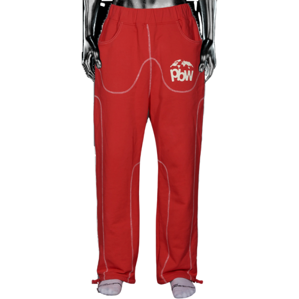 Joggers - Red | Pierre Bassene For Cheap