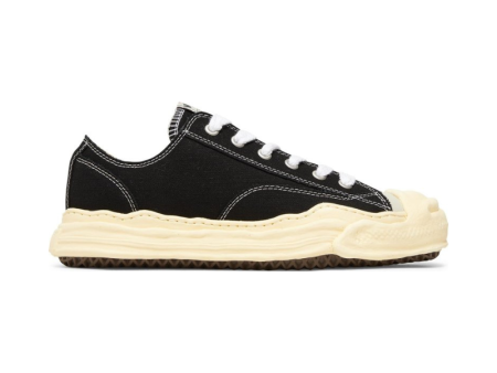 Low-top Hank Vintage Sole Canvas Low  Black  | Mihara Yasuhiro Hot on Sale