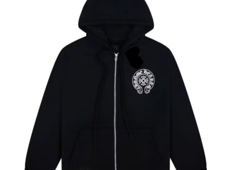 Zip Hoodie Miami Black | Chrome Hearts Fashion