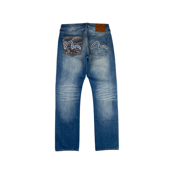 Jeans Blue Seagull | Evisu Online Sale