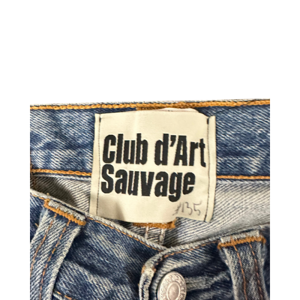 Jeans Worked #135 | Club D art Sauvage on Sale