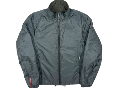 Jacket Reversible Grey & Brown | Prada Discount