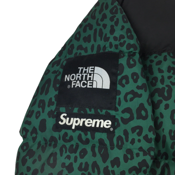 2011 Supreme x The North Face Green Leopard Sale