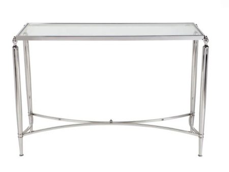 Soho Nickel Console Table Online now